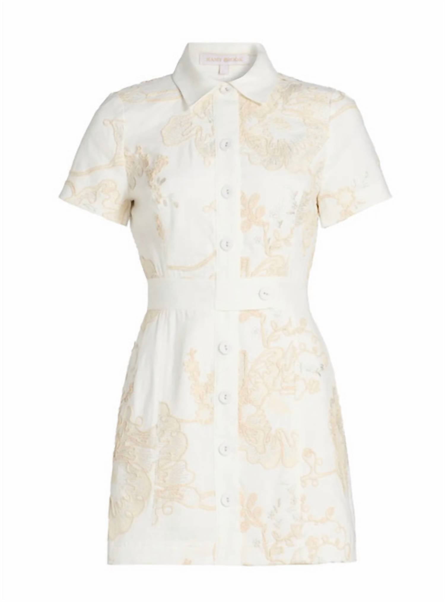 Ramy Brook - Shannon Floral Embroidered Mini Dress