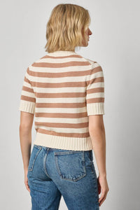 Lilla P - Elbow Sleeve Button Cardigan
