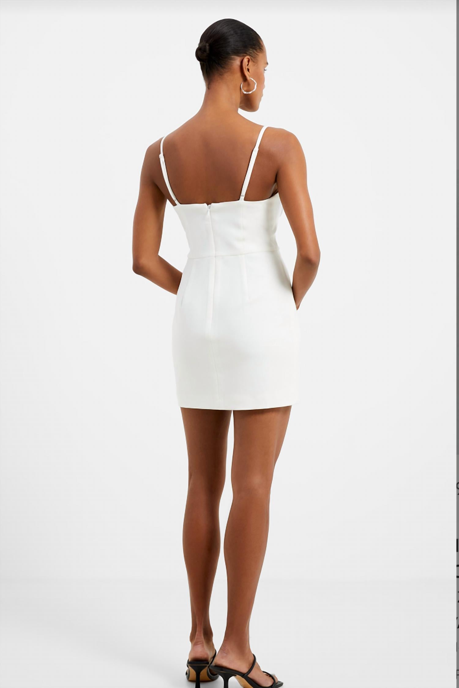 French Connection - Whisper Corset Neckline Dress