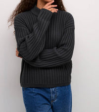 Kaffe - Kabess Crew Neck Long Sleeve Pullover