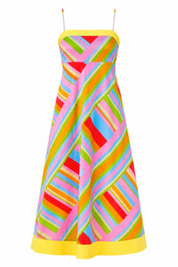 Strut & Bolt - Rainbow Row Midi Dress