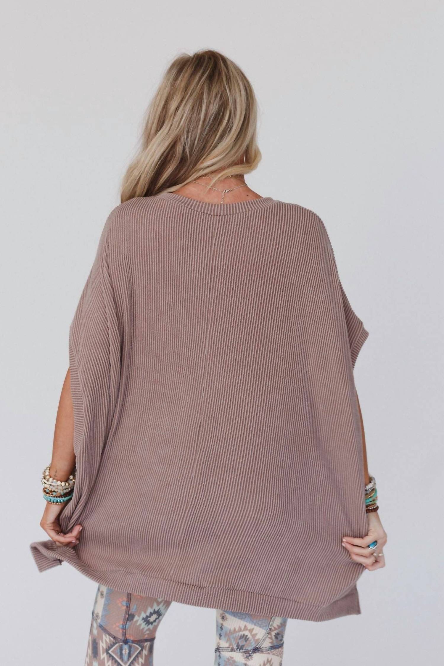 Three Bird Nest - Moon Glow Textured Knit Top