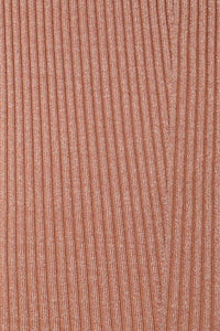 Zimmermann Wanderlust Metallic Tee in dusty rose - women's t-shirt - alternate view