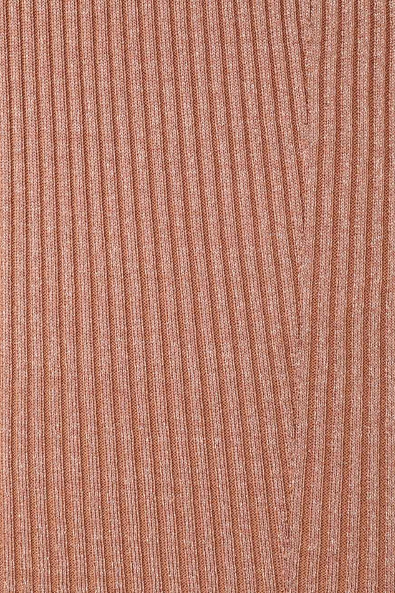 Zimmermann Wanderlust Metallic Tee in dusty rose - women's t-shirt - alternate view
