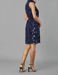 Lola & Sophie - Tulle & Sequin High Neck Dress