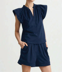 Melissa Nepton - Venora Suede Top