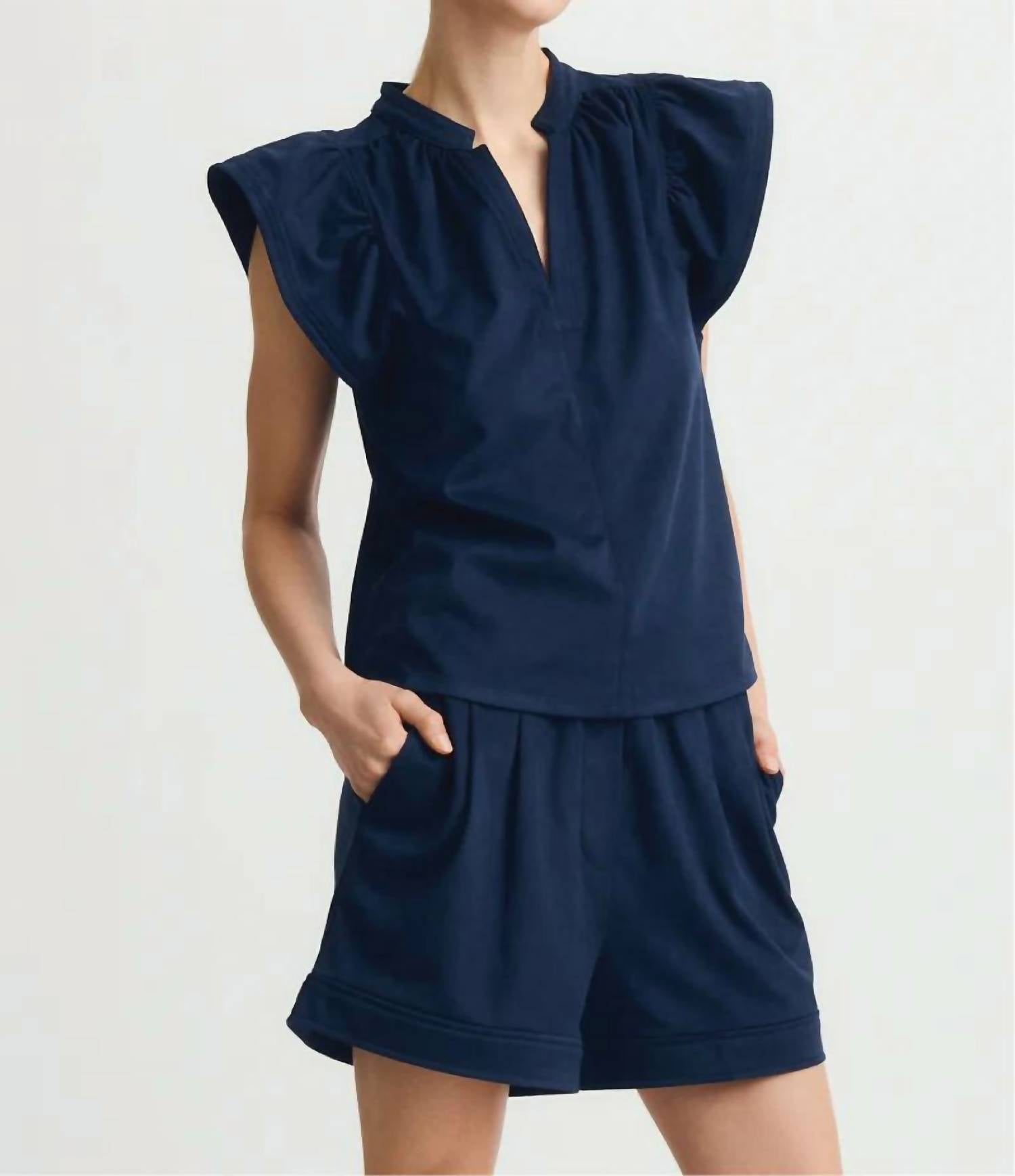 Melissa Nepton - Venora Suede Top