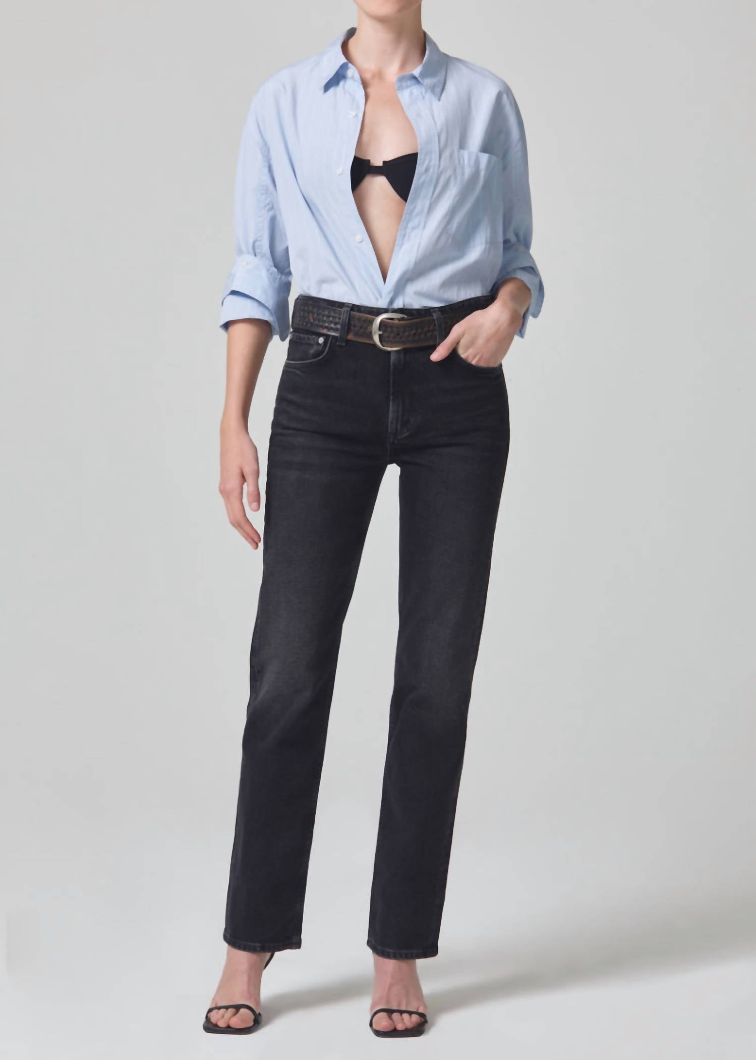 Citizens of Humanity Zuri Stormy Jeans in blue - women's jeans