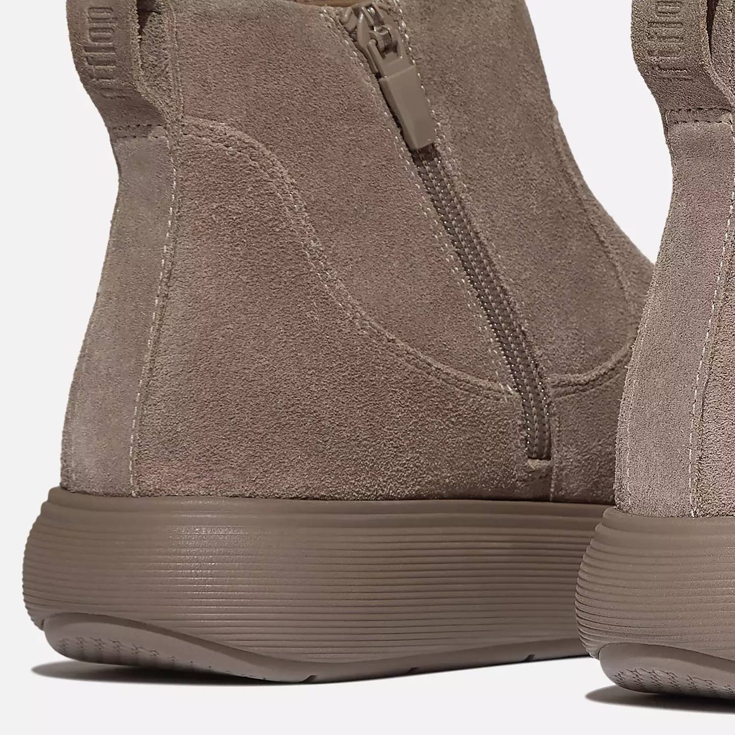 Fitflop - Women's Iq-comff Suede Zip Ankle Boots