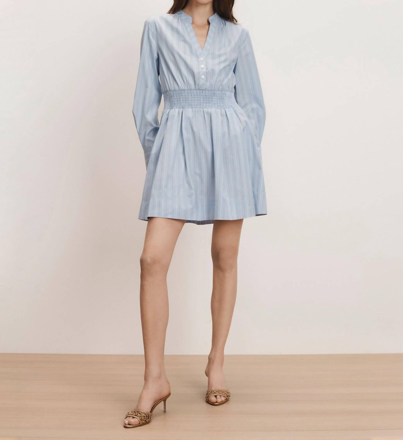 Veronica Beard - Schor Mini Shirtdress