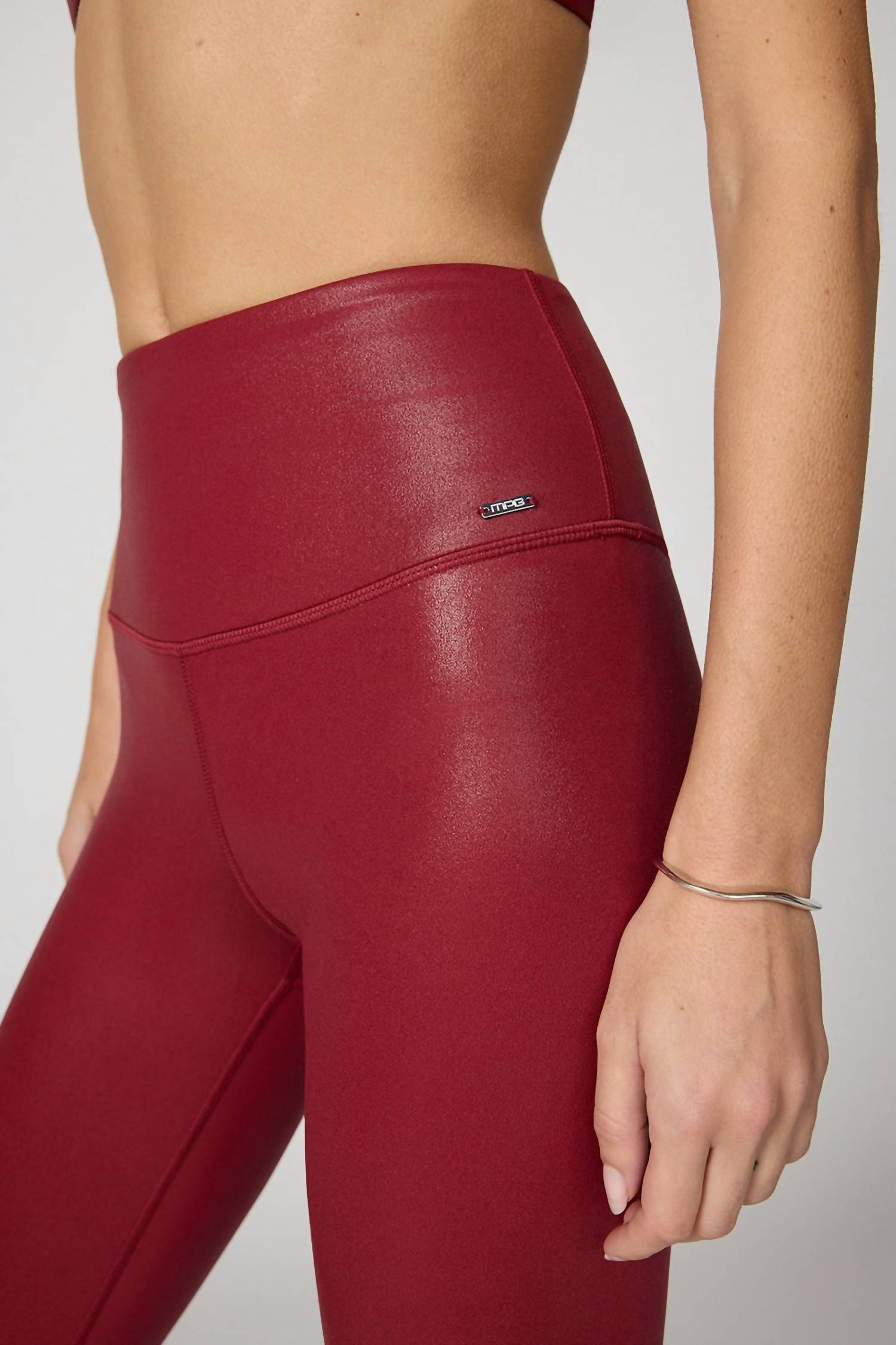MPG Sport Liquid Leggings in merlot - women's pants - view 4