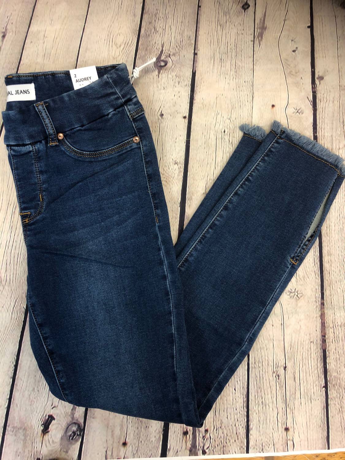 Tribal - Women's Frayed Ankle Jeggings