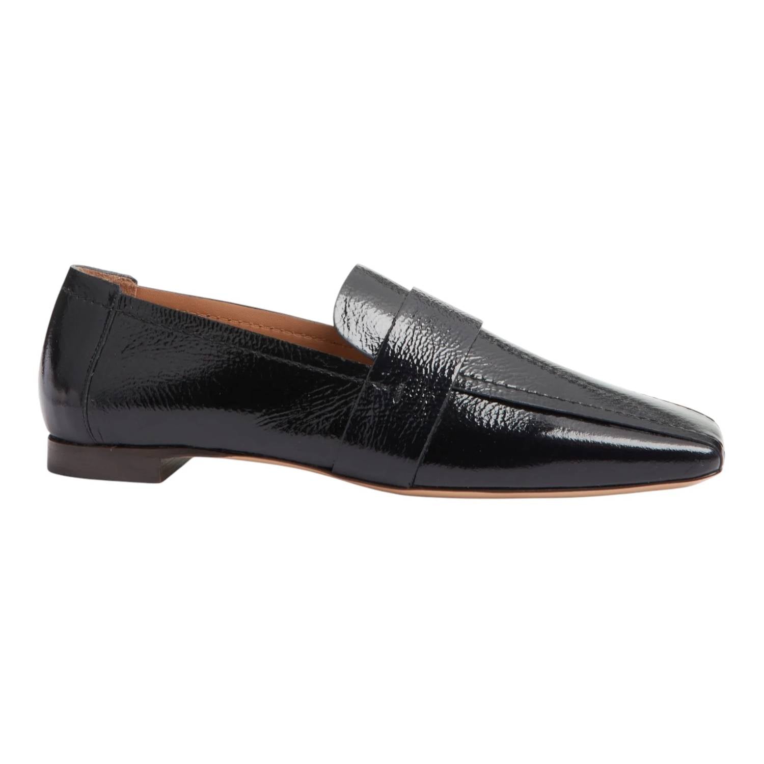 Mansur Gavriel - Unisex Square Toe Patent Leather Loafers