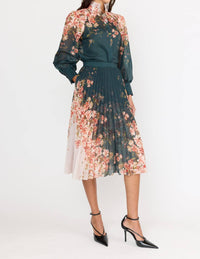 CHRISTY LYNN Pia Skirt in goldenrod - women's skirt - detail view