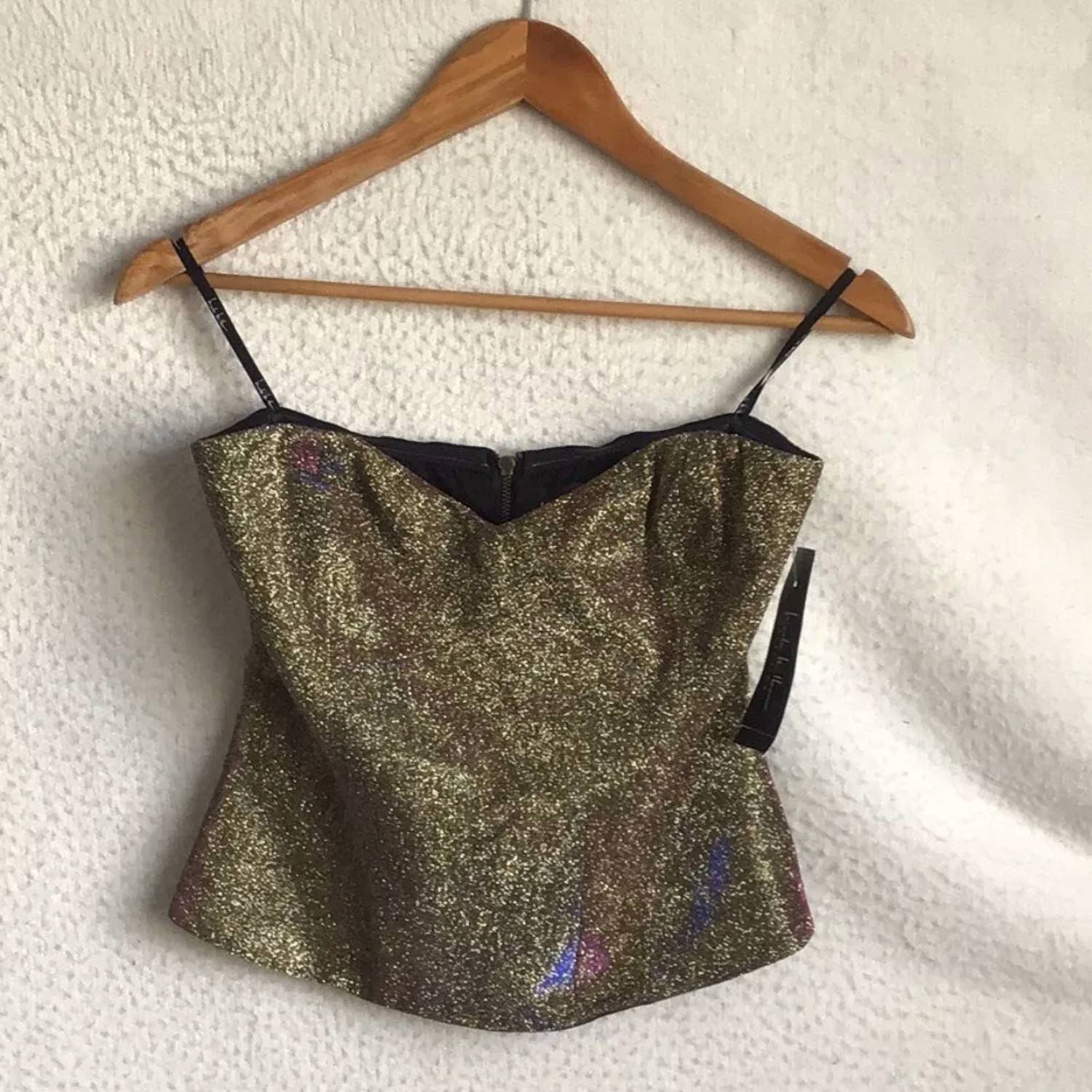 Nicole Miller - Sequin Bustier Top