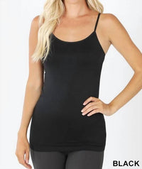 Zenana - Seemless Spaghetti Strap Tank