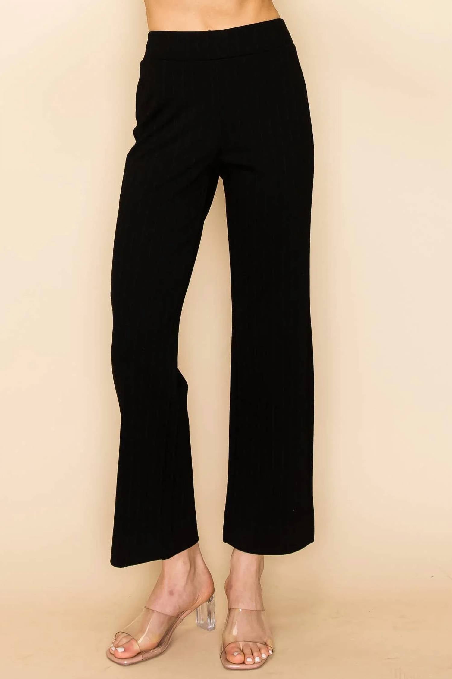 Urban Diction - Straight Leg Ankle Pants