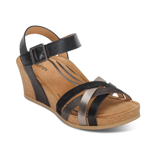 Aetrex - Women's Noelle Wedge Sandals
