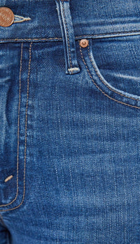 Mother The Insider Flood Jean in over the top - women's jeans - view 5
