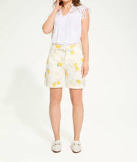 Fdj - Flutter Sleeve Placed Eyelet Top
