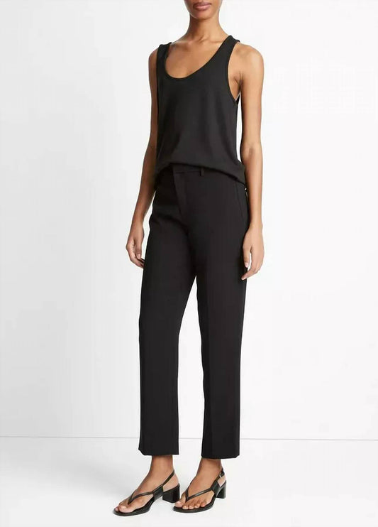 Vince - Crepe Tailored Straight Leg Pants