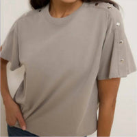 Nation Ltd - Ada Button Tee