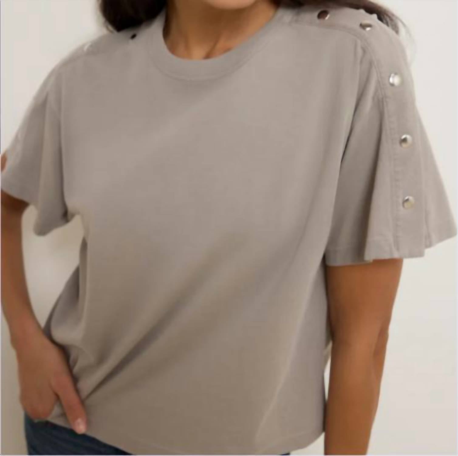 Nation Ltd - Ada Button Tee