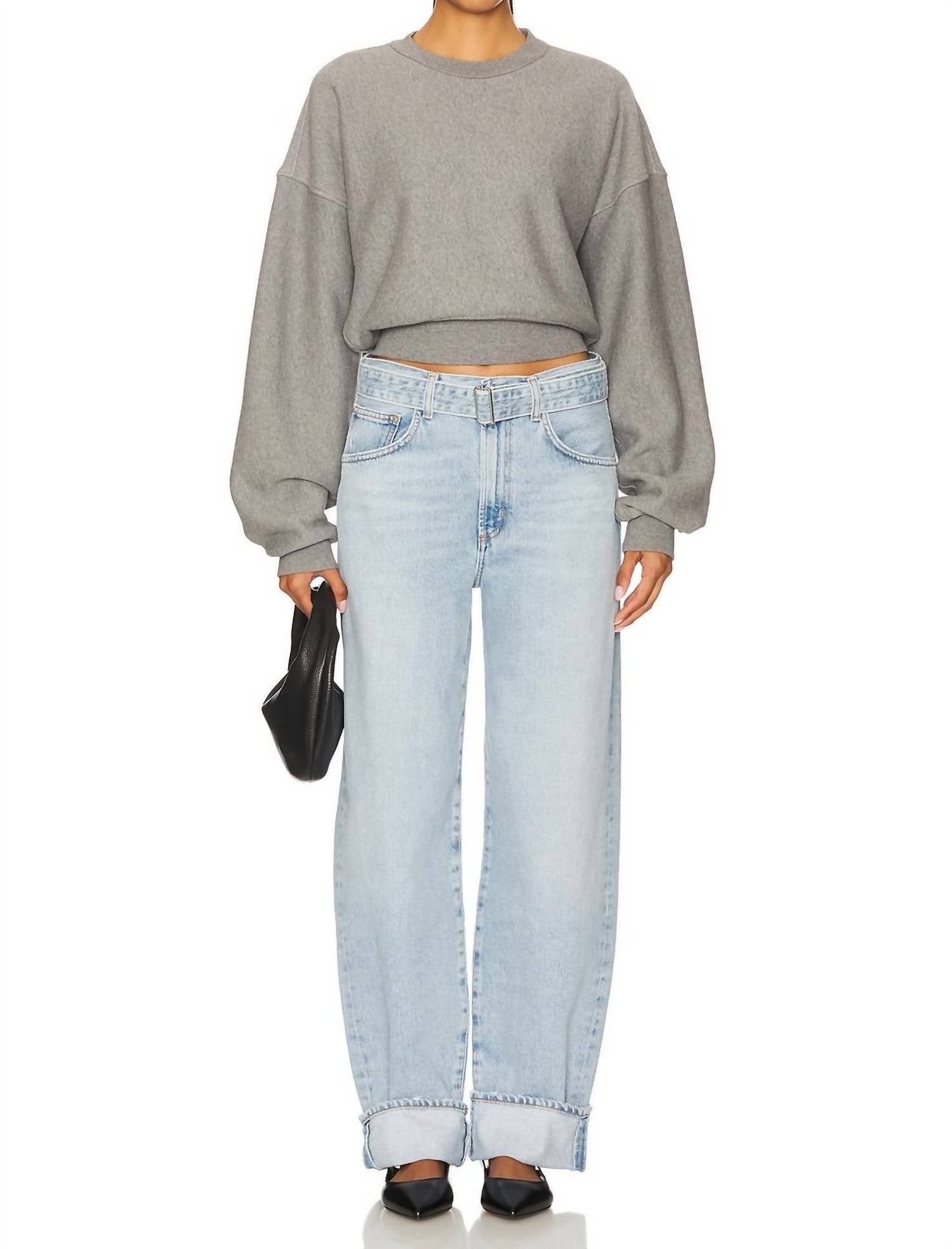 Agolde - Cuffed Taper Jeans