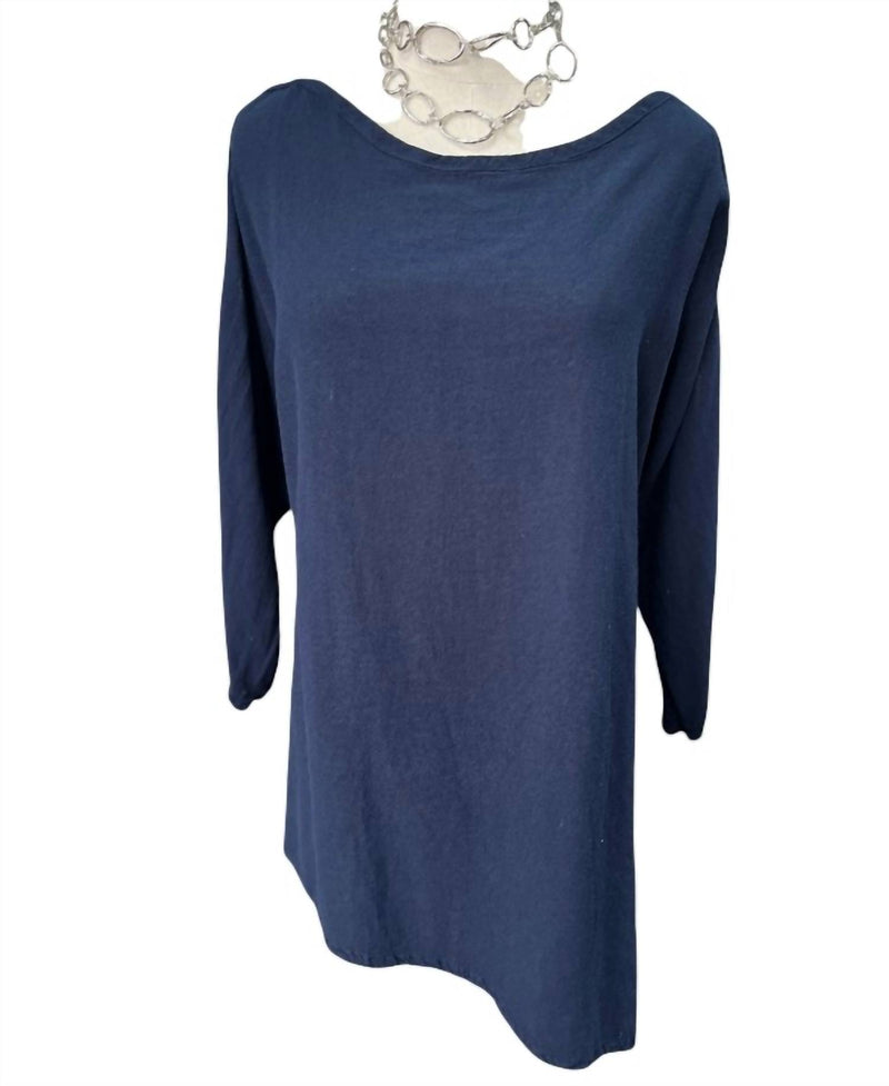 Oh My Gauze! Women's Magy Top in sapphire - women's blouse