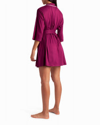 Nicole Miller - Peached Jersey Three-Piece Sleepwear Set