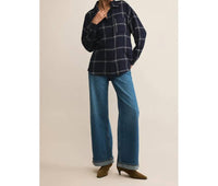 Z Supply - River Plaid Button Up Shirt