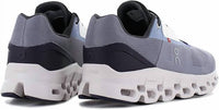 On Cloud Men's Cloudstratus Textile Synthetic Trainers in midngith blue and white - men's shoe - view 4