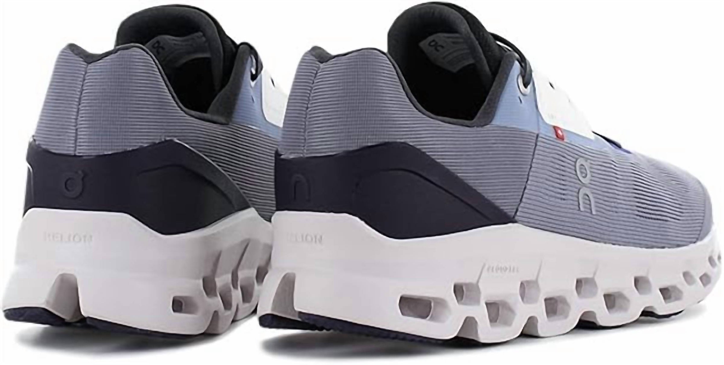 On Cloud Men's Cloudstratus Textile Synthetic Trainers in midngith blue and white - men's shoe - view 4