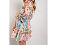 Sweet Generis Paisley Mix Up Dress in multi - women's dress - view 6