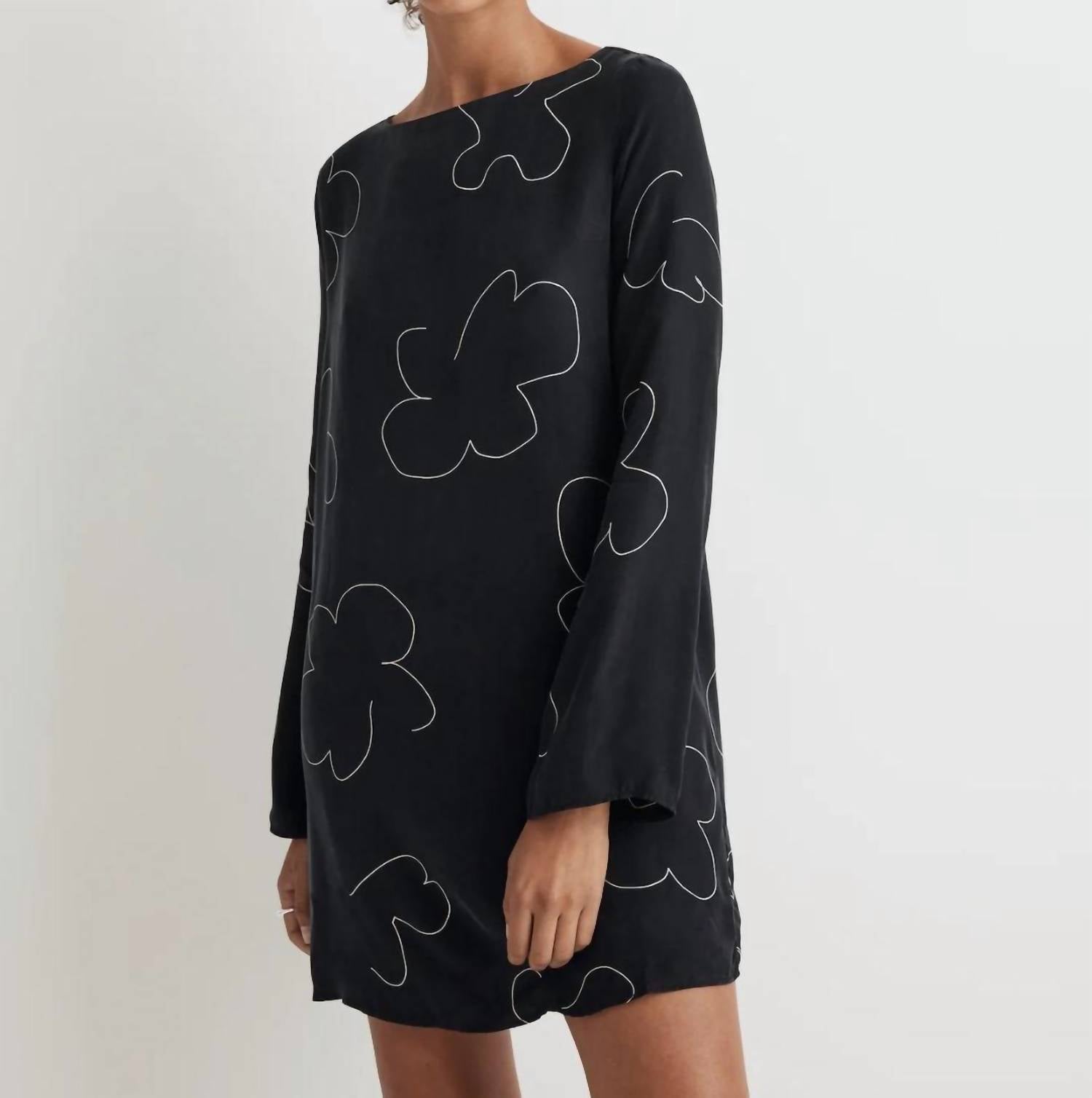 Madewell - Floral Shift Mini Dress