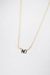 NO NECKLACE