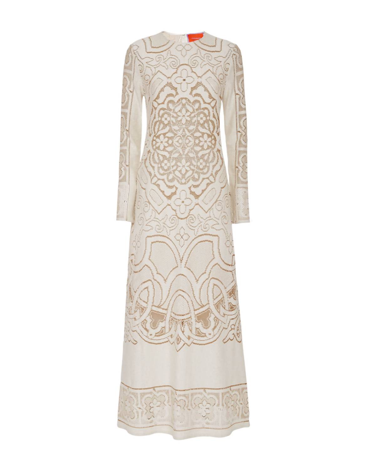 La Doublej - Women's Lacey Long Sleeve Swing Dress