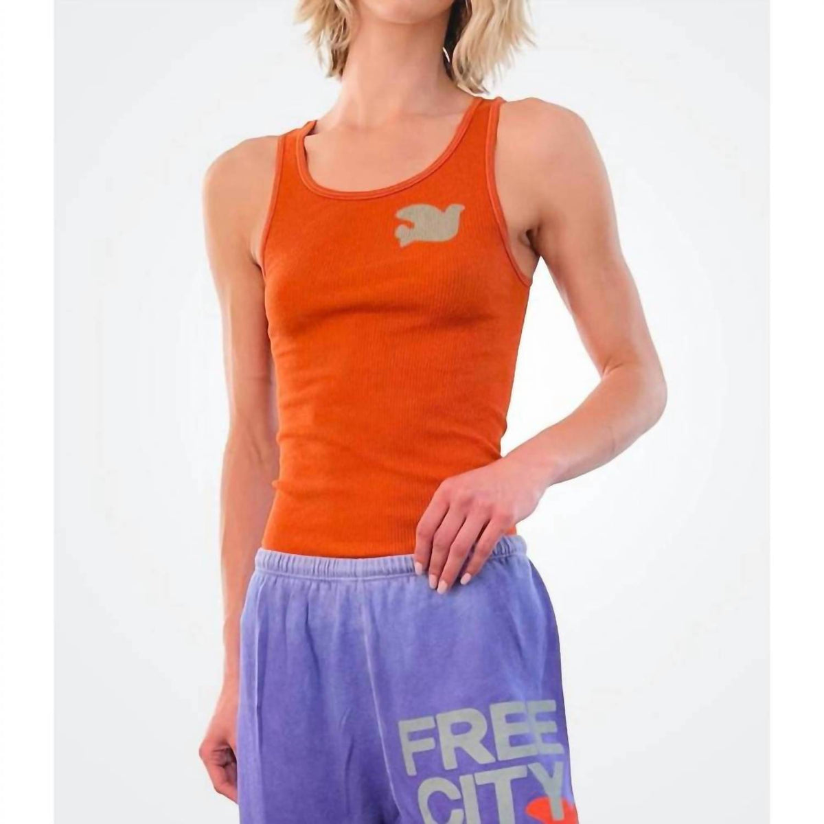Freecity - Women's Supervintage Crewneck Tank