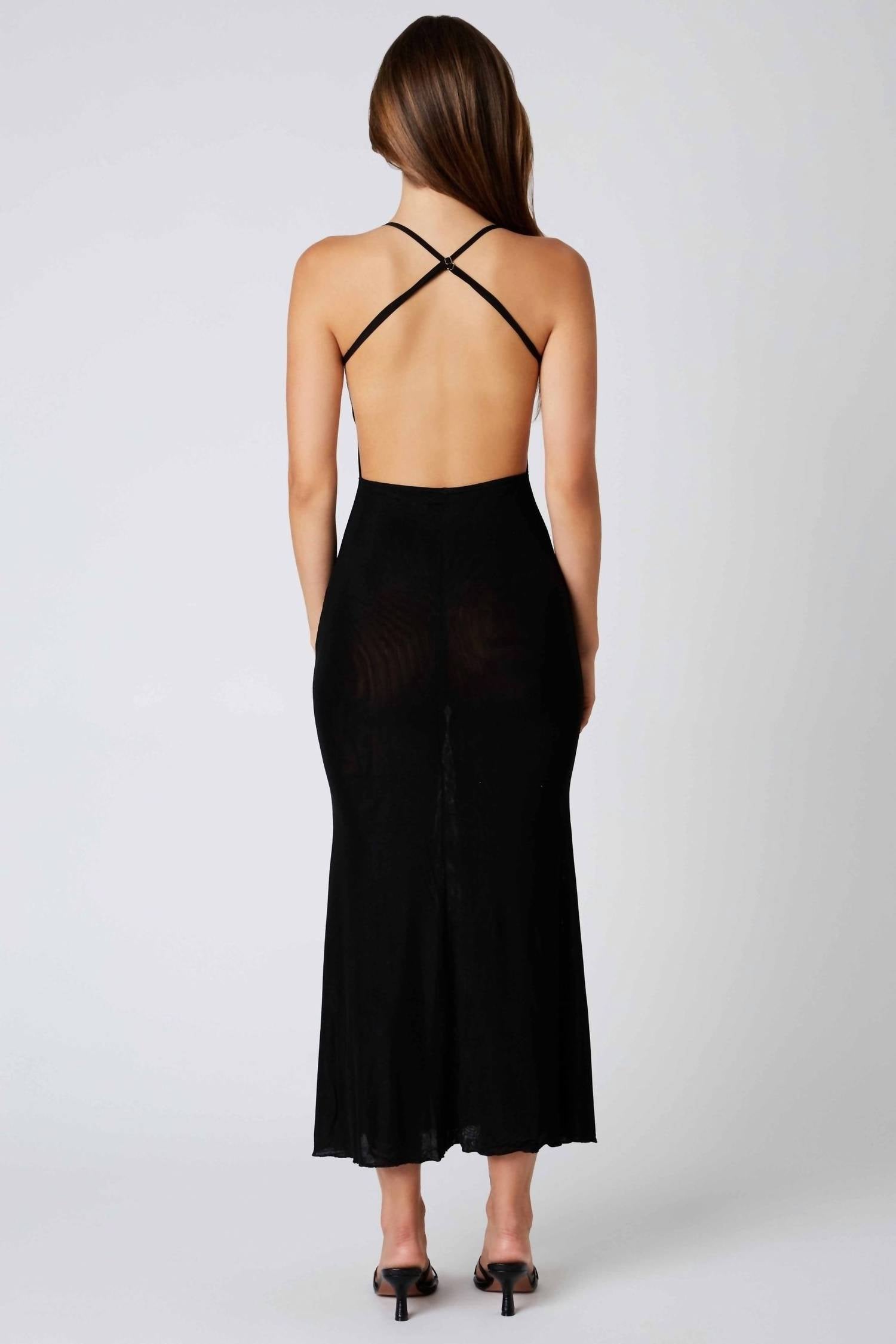 Cla - Maxi Halter Dress