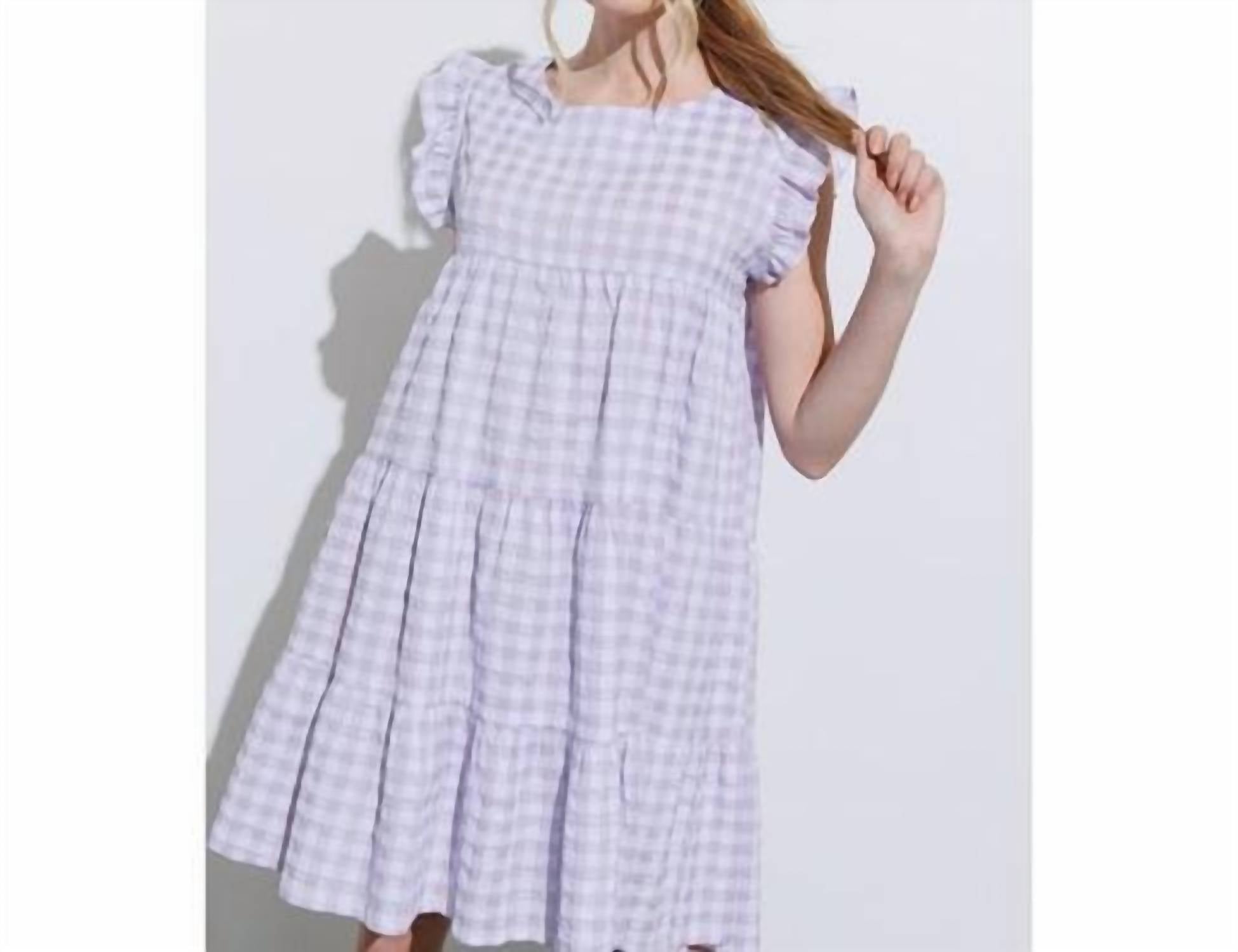 Aaron & Amber - Ruffle Dress