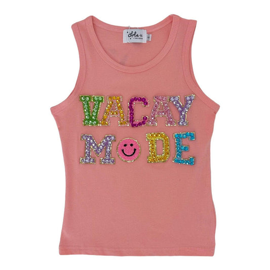 Lola + The Boys - Girls Vacay Mode Crystal Tank Top