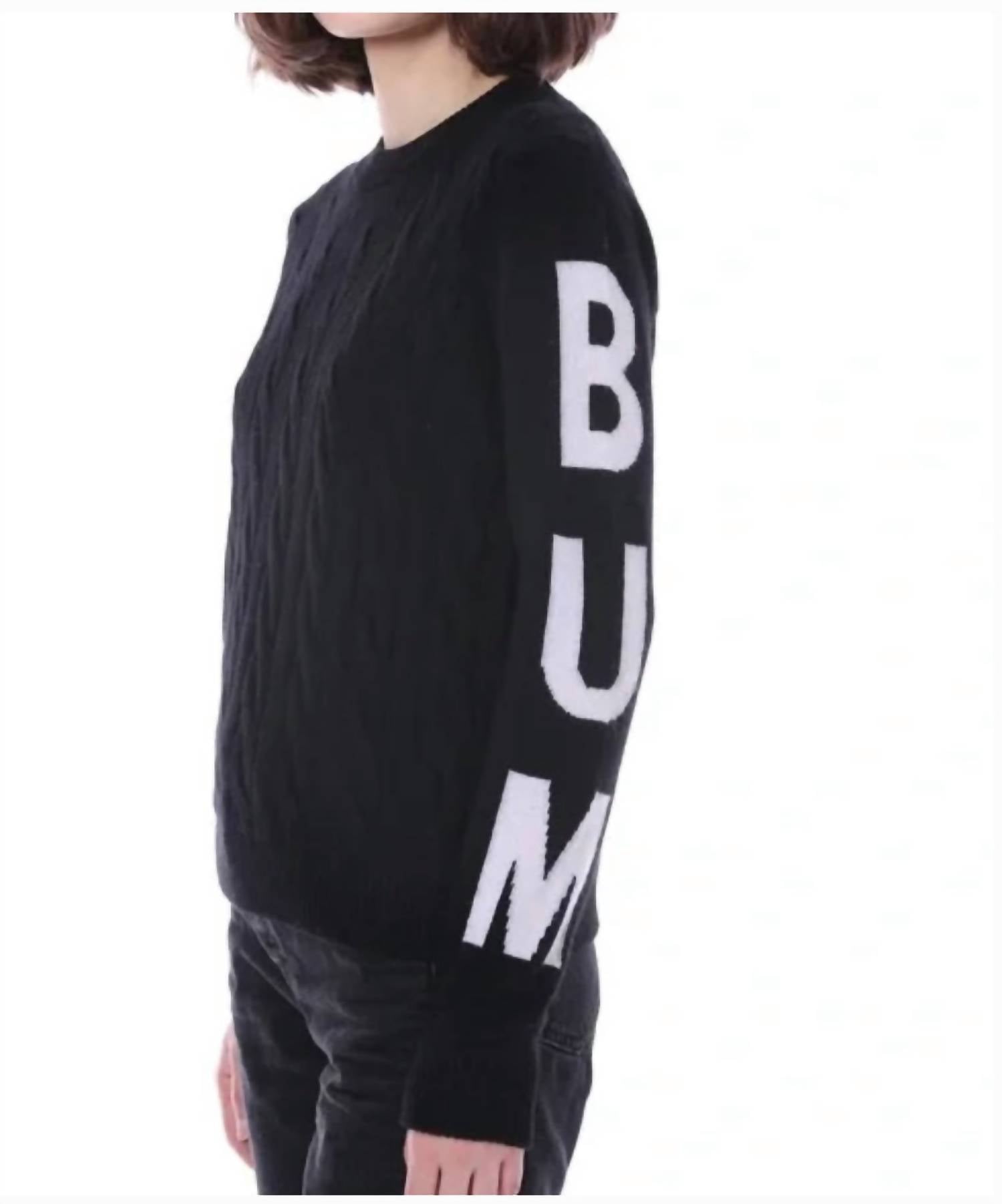 Minnie Rose - Ski Bum Cable Crewneck Sweater