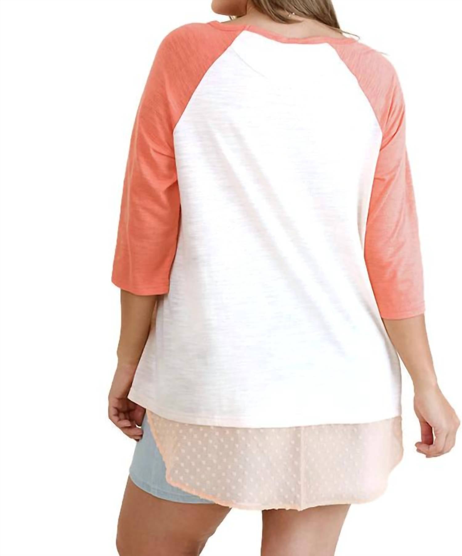 Umgee - Raglan Sleeve Top