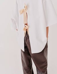 The Garment - Bow Oversized Boyfriend Tee