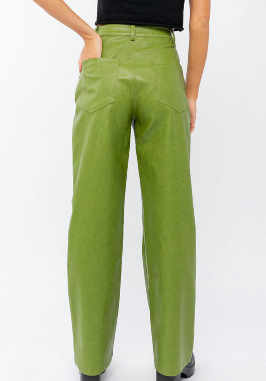 Le Lis - High Waisted Wide Leg Pants