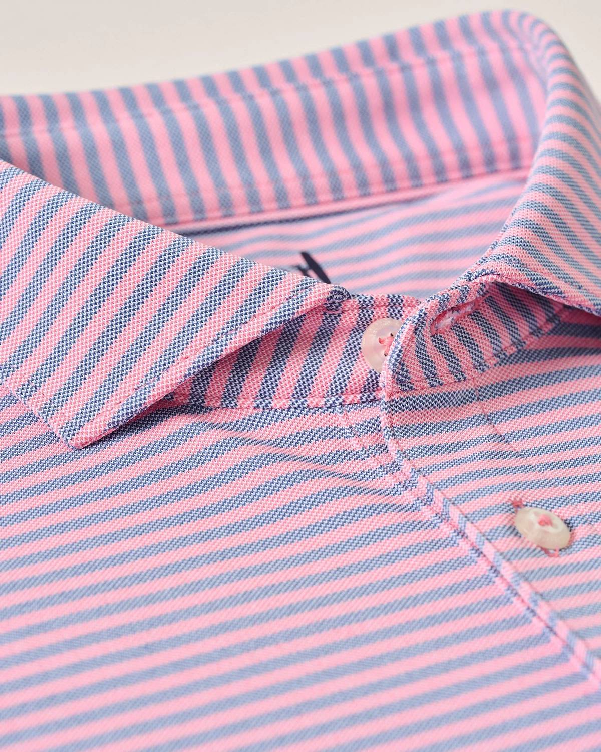 Johnnie-O - Stetson Stripe Performance Polo