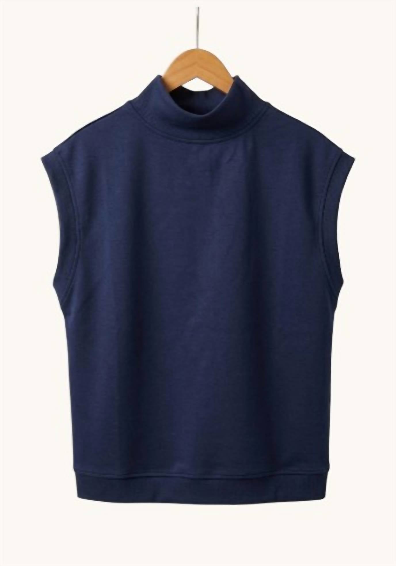 Before You - Cozy Luxe Mock Neck Top