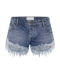 One Teaspoon - Rosewood Bonita Low Waist Denim Short