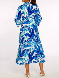 Elizabeth James The Label - Talia Collared V-neck Dress
