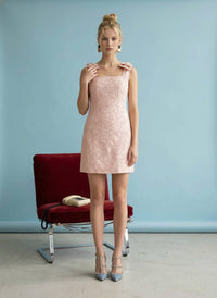 Heyson - Blush & Bows Mini Dress